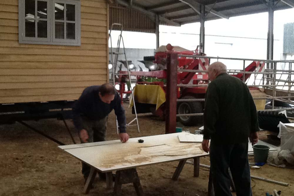 Hut & Site Build